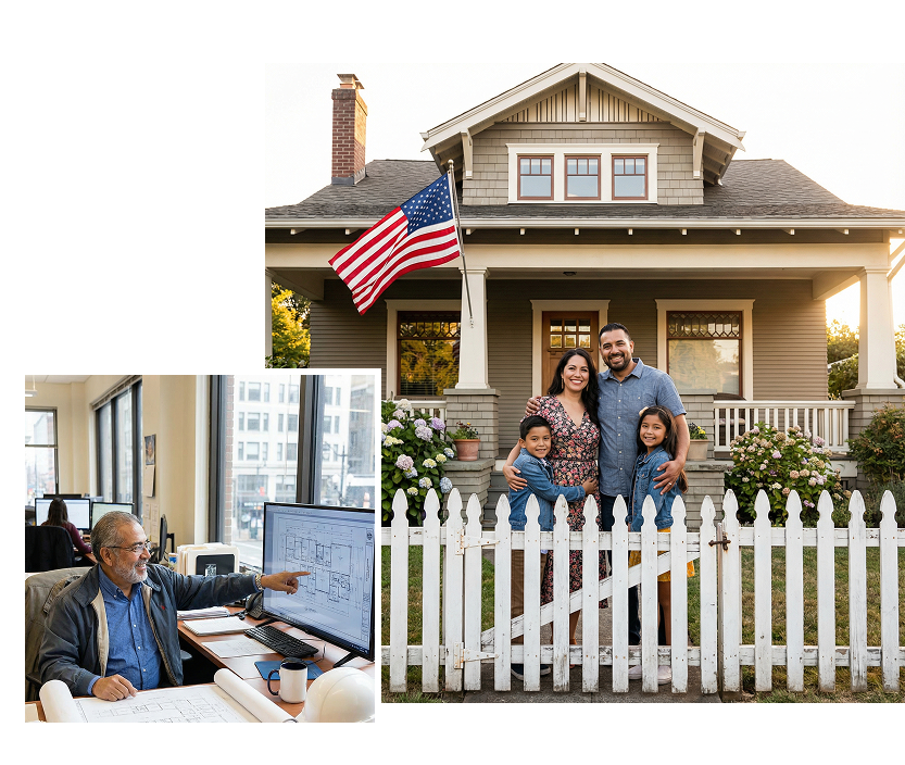 Happy Worker, Happy American Family